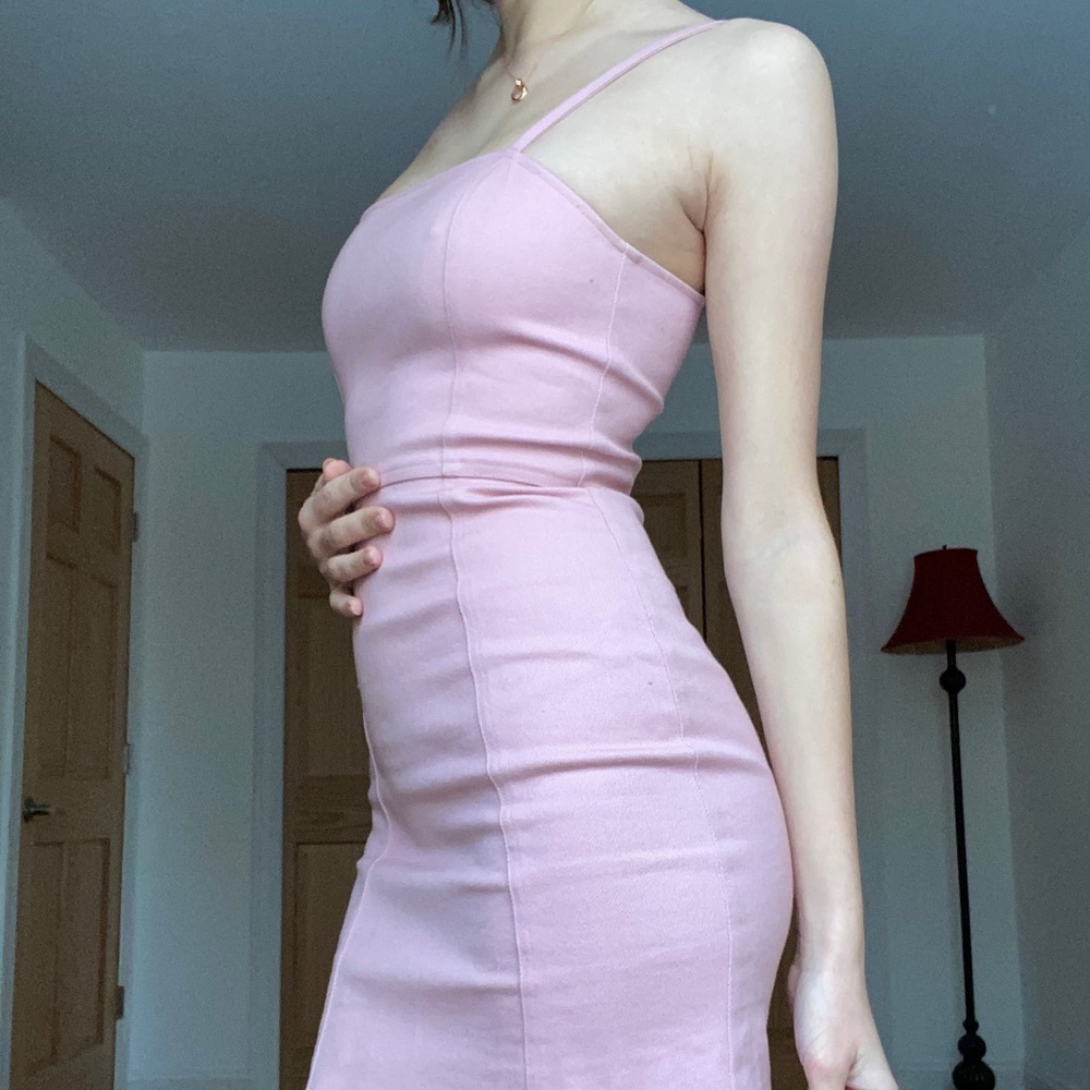 cute pink mini dress !